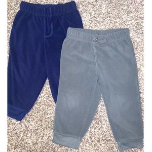 2 boy fleece joggers